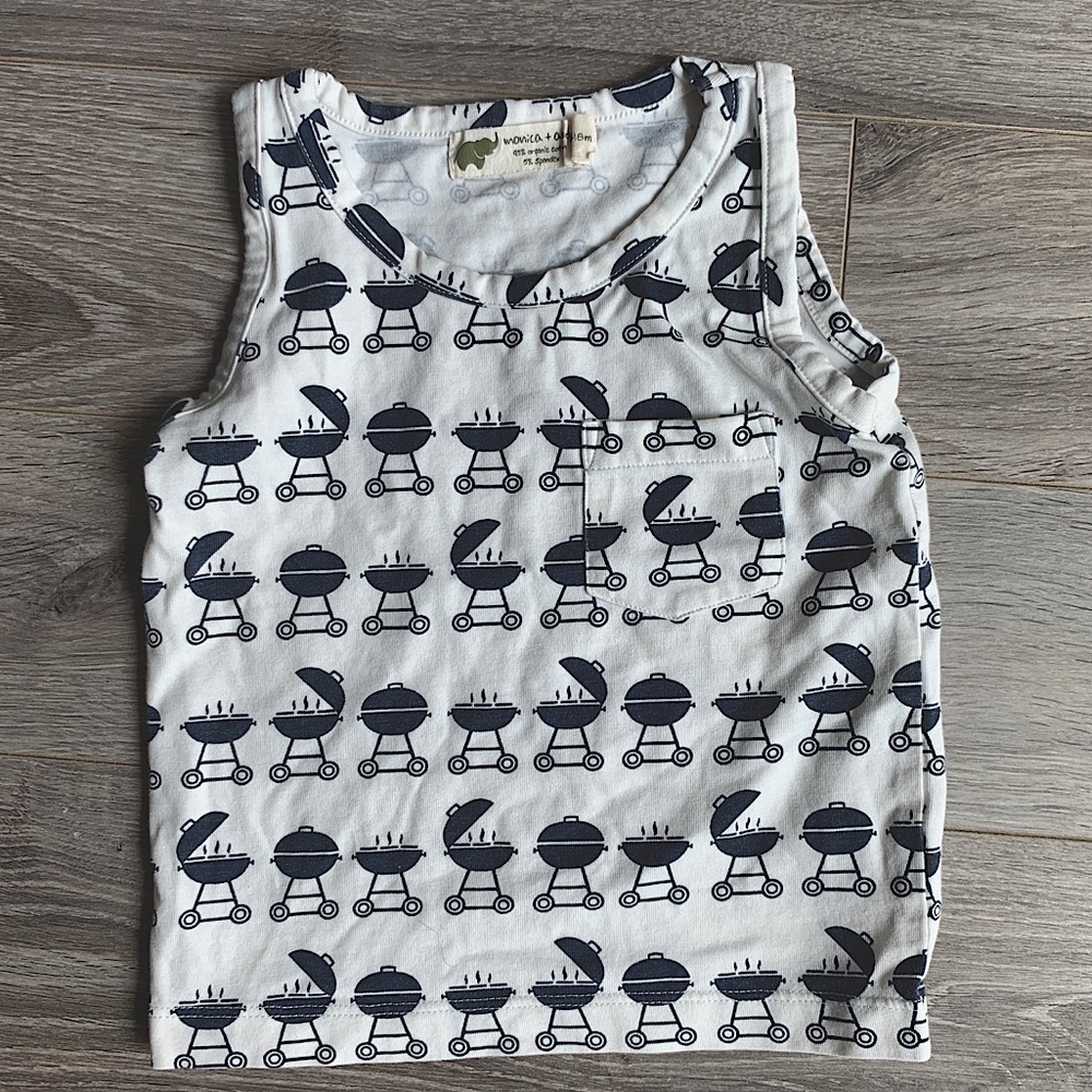 Monica + Andy Grill Master Organic Tank Top